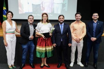 Foto - HOMENAGEM AOS 150 ANOS DA IMIGRAÇÃO ITALIANA NO BRASIL.