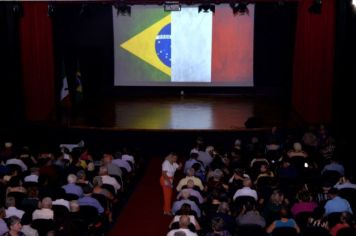 Foto - HOMENAGEM AOS 150 ANOS DA IMIGRAÇÃO ITALIANA NO BRASIL.