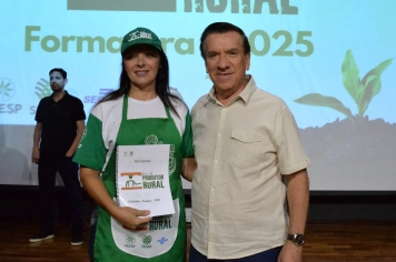 Foto - FORMATURA DO PROJETO “FEIRA DO PRODUTOR RURAL”