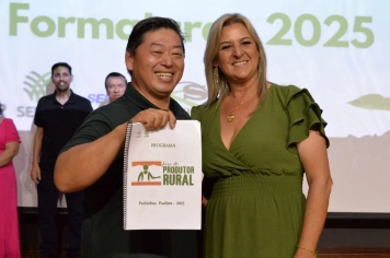 Foto - FORMATURA DO PROJETO “FEIRA DO PRODUTOR RURAL”