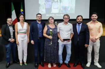 Foto - HOMENAGEM AOS 150 ANOS DA IMIGRAÇÃO ITALIANA NO BRASIL.