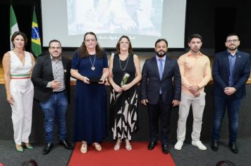 Foto - HOMENAGEM AOS 150 ANOS DA IMIGRAÇÃO ITALIANA NO BRASIL.