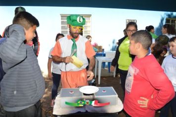 Foto - 1ª COLONIA DE FÉRIAS PROMOVIDA PELA PREFEITURA MUNICIPAL É UM SUCESSO EM PEDRINHAS PAULISTA COM MAIS DE 100 ATIVIDADES RECREATIVAS.