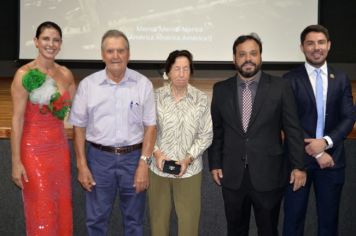 Foto - HOMENAGEM AOS 150 ANOS DA IMIGRAÇÃO ITALIANA NO BRASIL.