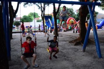 Foto - PREFEITURA REALIZA ENTREGA DE REVITALIZAÇÃO DO BOSQUE DOS IPÊS.