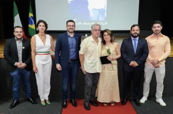 Foto - HOMENAGEM AOS 150 ANOS DA IMIGRAÇÃO ITALIANA NO BRASIL.