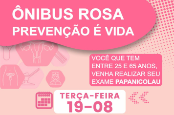 ATENÇÃO MULHERES ENTRE 25 E 65 ANOS, VENHA FAZER O EXAME DE PAPANICOLAU.