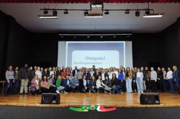 PROFESSORES DA REDE MUNICIPAL DE ENSINO PARTICIPAM DE PALESTRAS PARA O PLANEJAMENTO DA VOLTA AS AULAS.