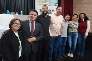 INTEGRANTES DE CONSELHOS MUNICIPAIS DE PEDRINHAS PAULISTA PARTICIPAM DE ENCONTRO REGIONAL DE CONSELHEIROS.