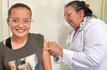 PREFEITURA MUNICIPAL INICIA VACINAÇÃO CONTRA A DENGUE.