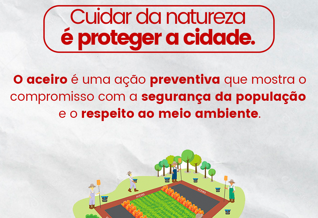 PREFEITURA DE PEDRINHAS PAULISTA REFORÇA A IMPORTÂNCIA DA CONSTRUÇÃO E MANUTENÇÃO DE ACEIROS NA ZONA RURAL.