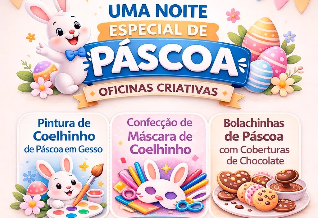 PREFEITURA CONVIDA PARA A ENTREGA DE OVOS DE PÁSCOA COM PROGRAMAÇÃO ESPECIAL PARA ALUNOS DA REDE MUNICIPAL.