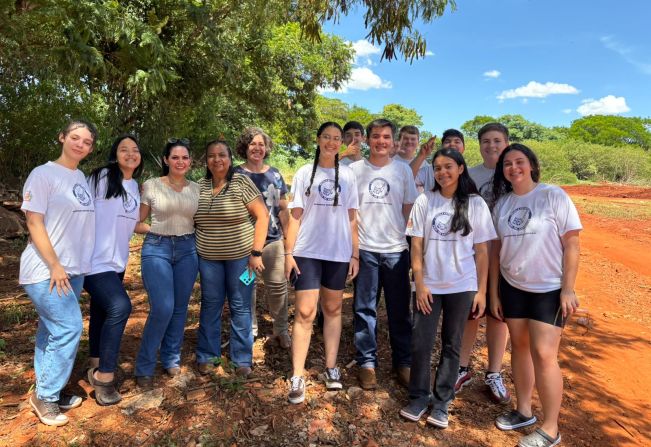 ALUNOS DA REDE PUBLICA DE ENSINO REALIZAM VISITA TÉCNICA A COORDENADORIA DO MEIO AMBIENTE.