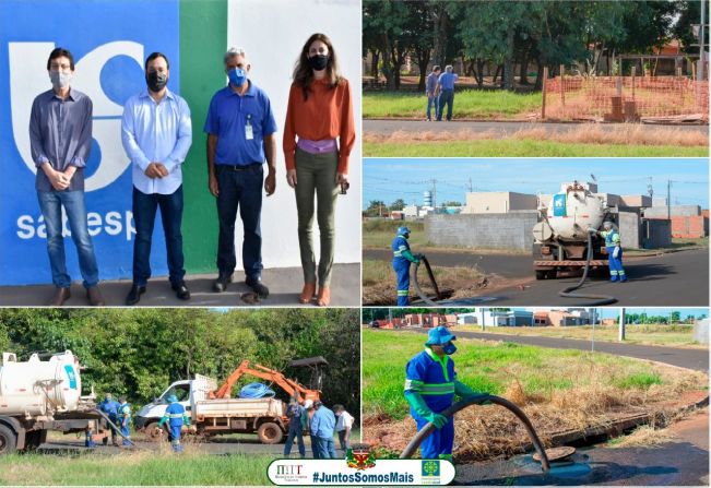 PREFEITURA MUNICIPAL DE PEDRINHAS PAULISTA INAUGURA  ESTAÇÃO ELEVATÓRIA DE ESGOTO