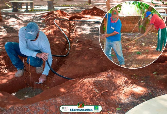 SECRETARIA DE OBRAS MANTÉM SERVIÇOS HABITUAIS E REALIZA MELHORIAS POR TODA A CIDADE