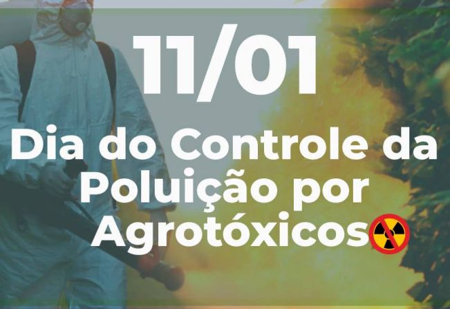 Dia do Combate da Poluição por Agrotóxicos